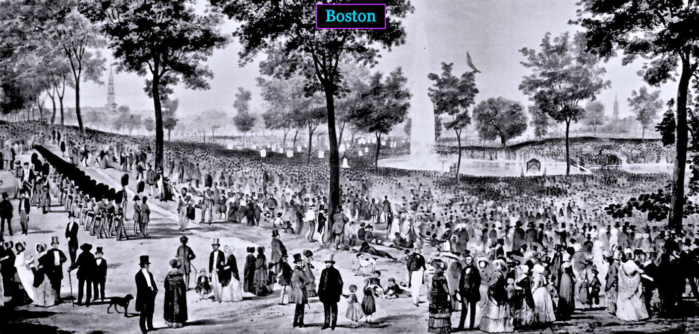 Boston, 1850